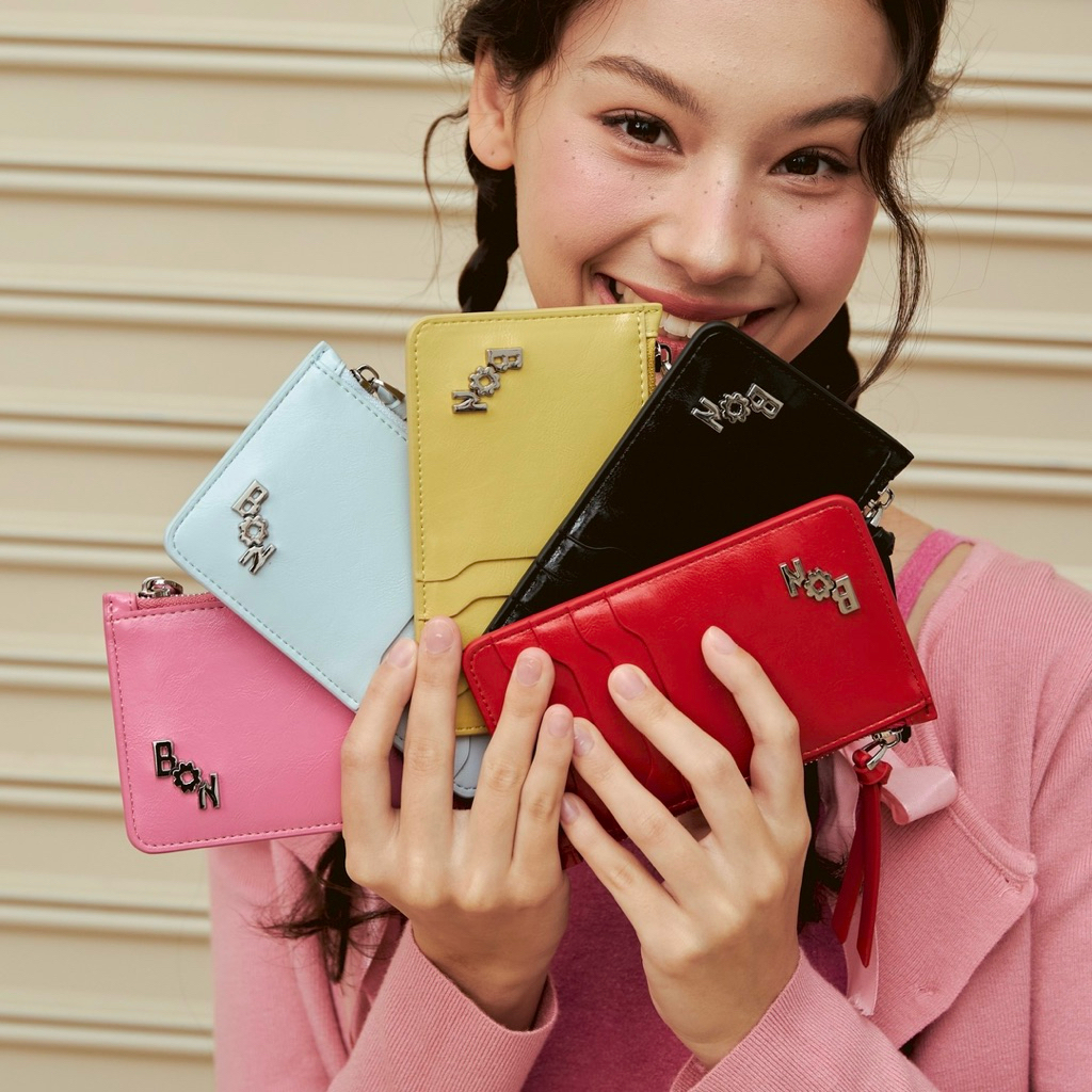 BONNIE BOO การ์ดโฮลเดอร์ กระเป๋าใส่บัตร รุ่น BISCUIT