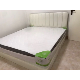 (ใหม่ล่าสุด)เตียงพร้อมที่นอนสปริงv-plus/นุ่มๆ(ติดตั้งฟรี)