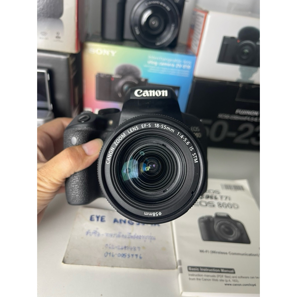 กล้องถ่ายรูป canon 800D