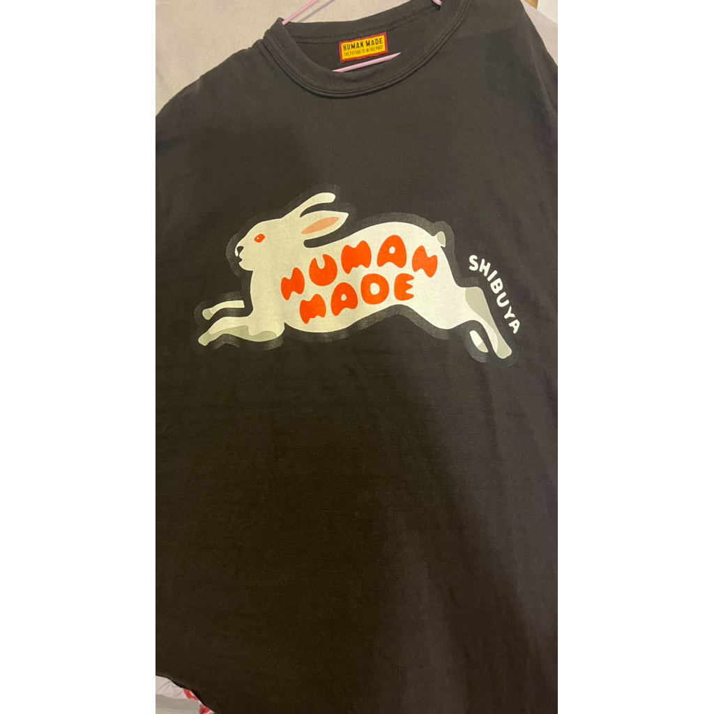 (มือสองแท้) Human made shibuya tokyo rabbit M แท้ 100% หิ้วมาจากญี่ปุ่น
