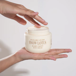 MADAME LOUISE - Snow Lotus Baby Soft Body Cream (300g) มาดามหลุยส์ สโนว์ โลตัส เบบี้ซอฟท์ บอดี้ครีม