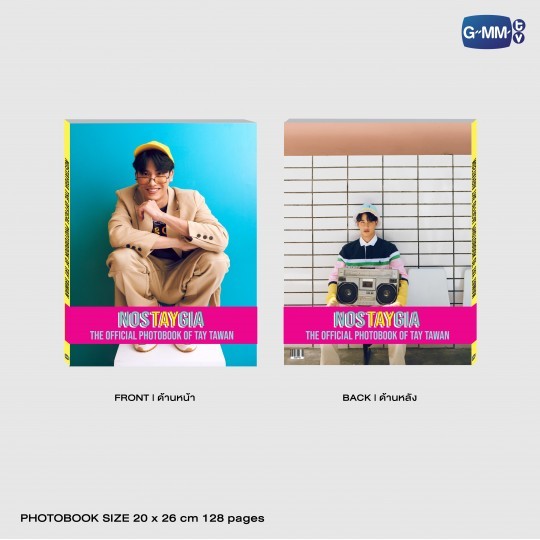 NOSTAYGIA THE OFFICIAL PHOTOBOOK OF TAY TAWAN