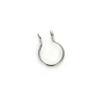 ห่วงจมูก ไม่ต้องเจาะ Fake Septum Medical Titanium Nose Ring Silver Gold Body Clip - 1 ชิ้น
