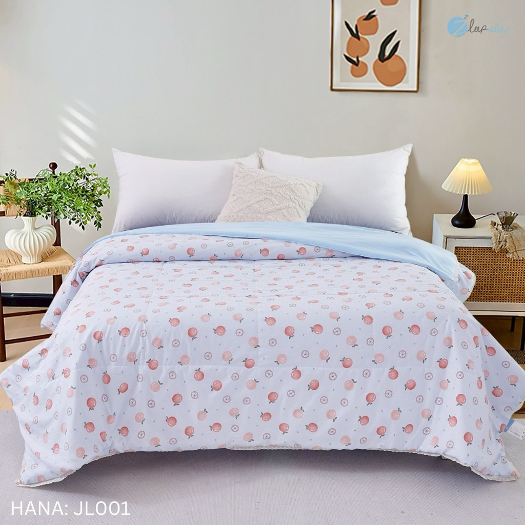 Zleepsleep ผ้าห่มรุ่น Hana ผ้านุ่ม ไม่ระคายผิว นอนสบาย