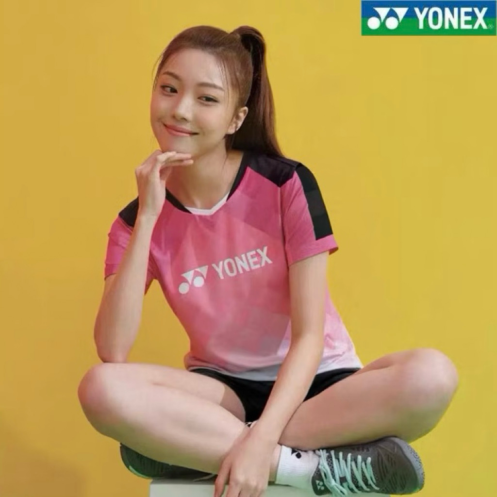 🏸 เสื้อแบดมินตันผู้หญิง Yonex 💚💙 Size L