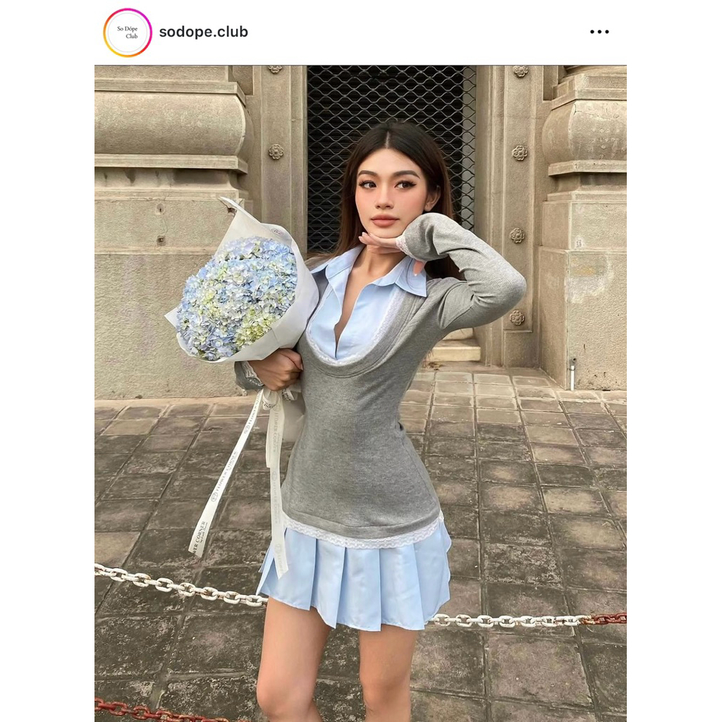 🩵 sodope.club - pazazi dress 🩵