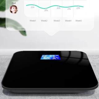 หน้าปัดกระจกนิ เครื่องชั่งน้ำหนัก ดิจิตอล 180 กก จอ LED ตาชั่ง(แบตเตอรี่ฟรี)ตาชั่งน้ำหนัก ที่ชั่งน้ําหนัก