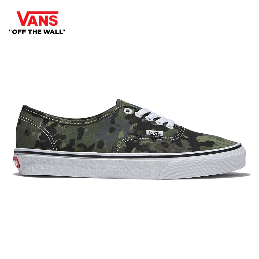 VANS รองเท้า Authentic - Rain Camo Green/Multi [VN0009PVBGK]