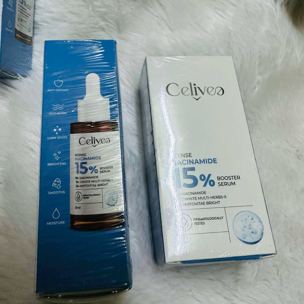 1 กล่อง เซรั่ม บำรุงผิวหน้า เซลิเวีย สิว สิวผื่น สิวหนอง B3 Acne Celivea serum pores tighten  กระชับ
