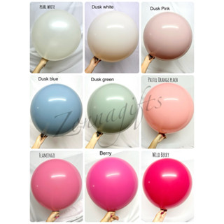ลูกโป่งกลมจัมโบ้ 24 นิ้ว (1ใบ) พร้อมส่งจากไทย