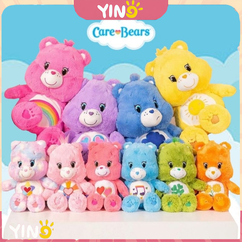 ของแท้ 100% Care Bear แคร์แบร์ ตุ๊กตาแคร์แบร์ Care Bears หมีแคร์แบร์ หมีสายรุ้งน่ารัก ตุ๊กตาหมีแคร์แบร์