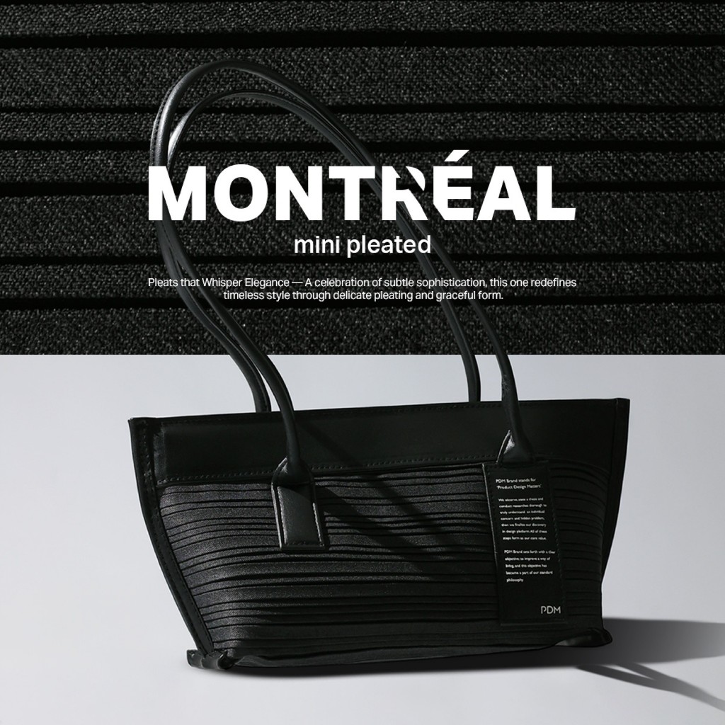 PDM กระเป๋า Montréal Mini - Pleated
