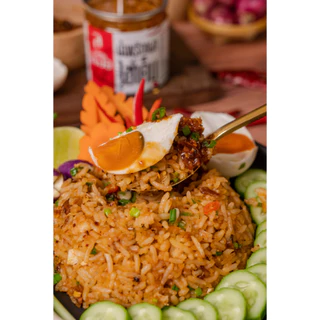 (โปรโมชั่น 2กป.+ส่งฟรี)ละเอียดละออ น้ำพริกเผาไข่เค็ม 200g. คุ้มกว่า ประหยัดสุด