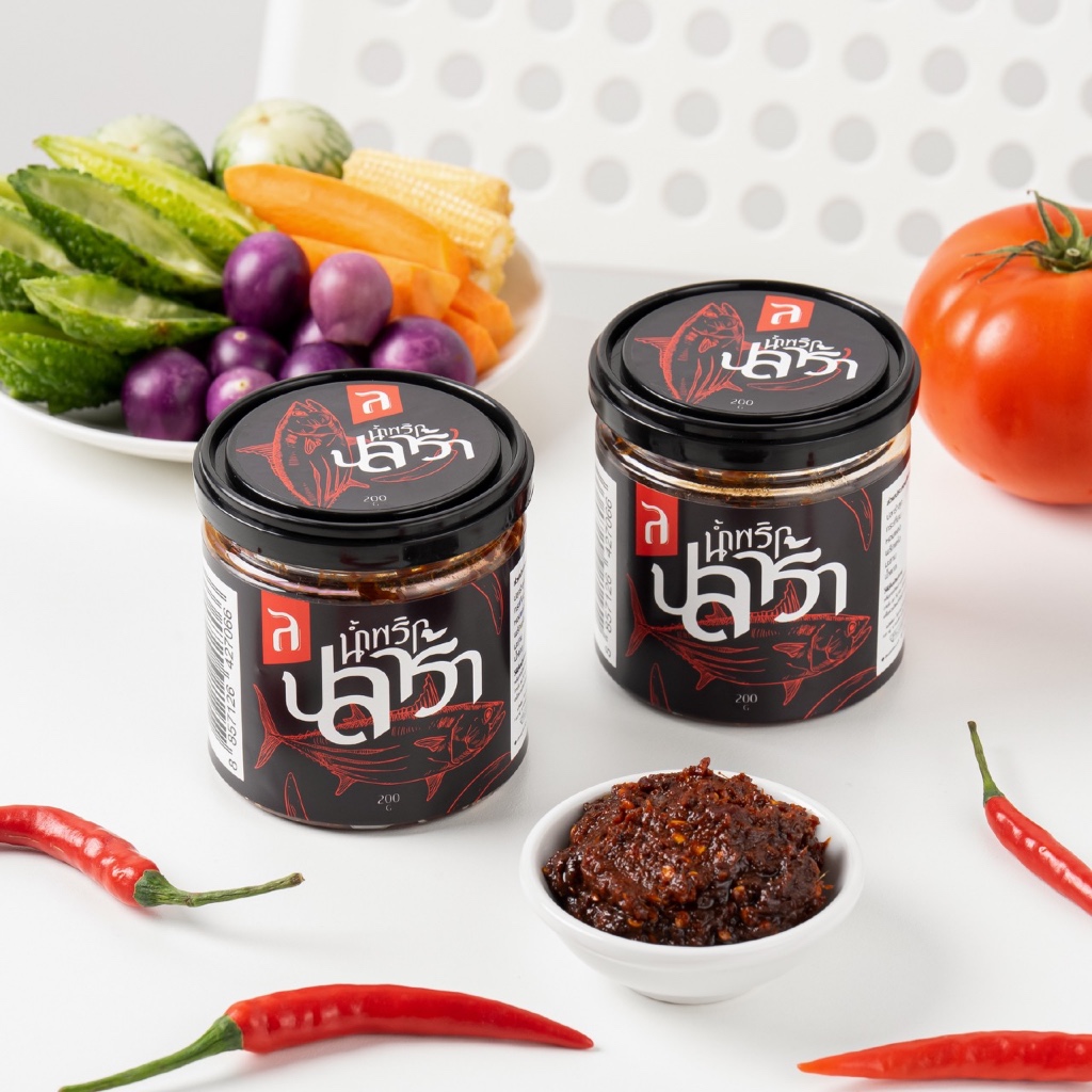 (โปรโมชั่น 2กป.+ส่งฟรี)ละเอียดละออ น้ำพริกปลาร้า 200g. เซ็ตคู่ คุ้มกว่า ประหยัดสุด