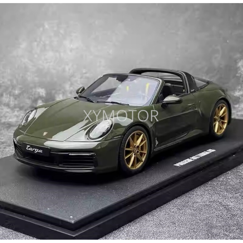 Osaka99 รถโมเดล GT Spirit 1/18 Porsche 911 992 Targa 4S limited ผลิตเพียง 999 คันทั่วโลก