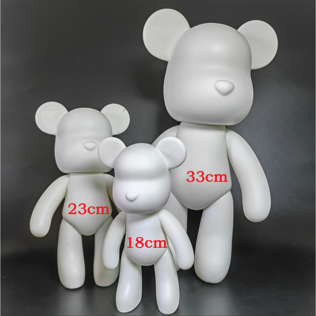 RexTT18cm 22cm 23cm 33CM bear Fluid painting acrylic paint violent bear It is recommended to use with fluid pigments