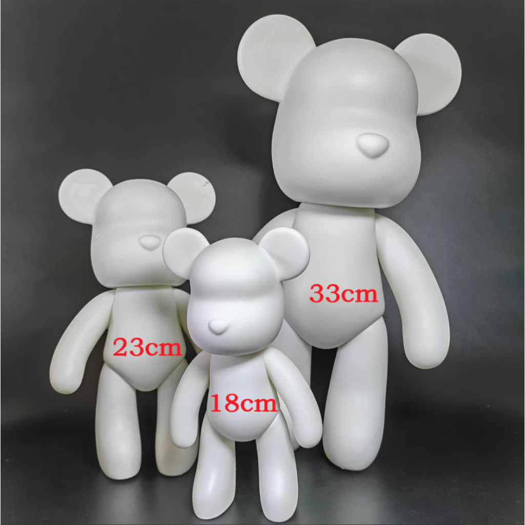 RexTT18cm 22cm 23cm 33CM bear Fluid painting acrylic paint violent bear It is recommended to use with fluid pigments