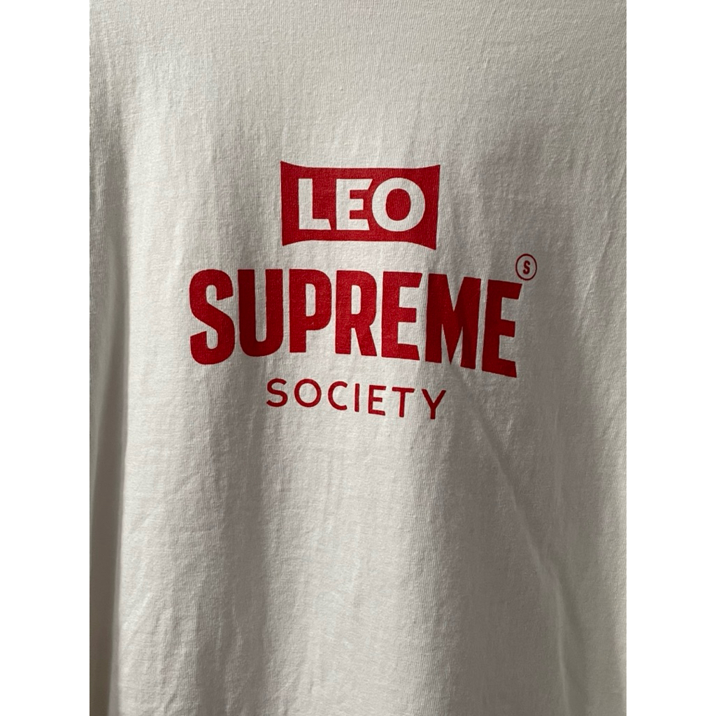LEO supreme T-shirt custom by brand