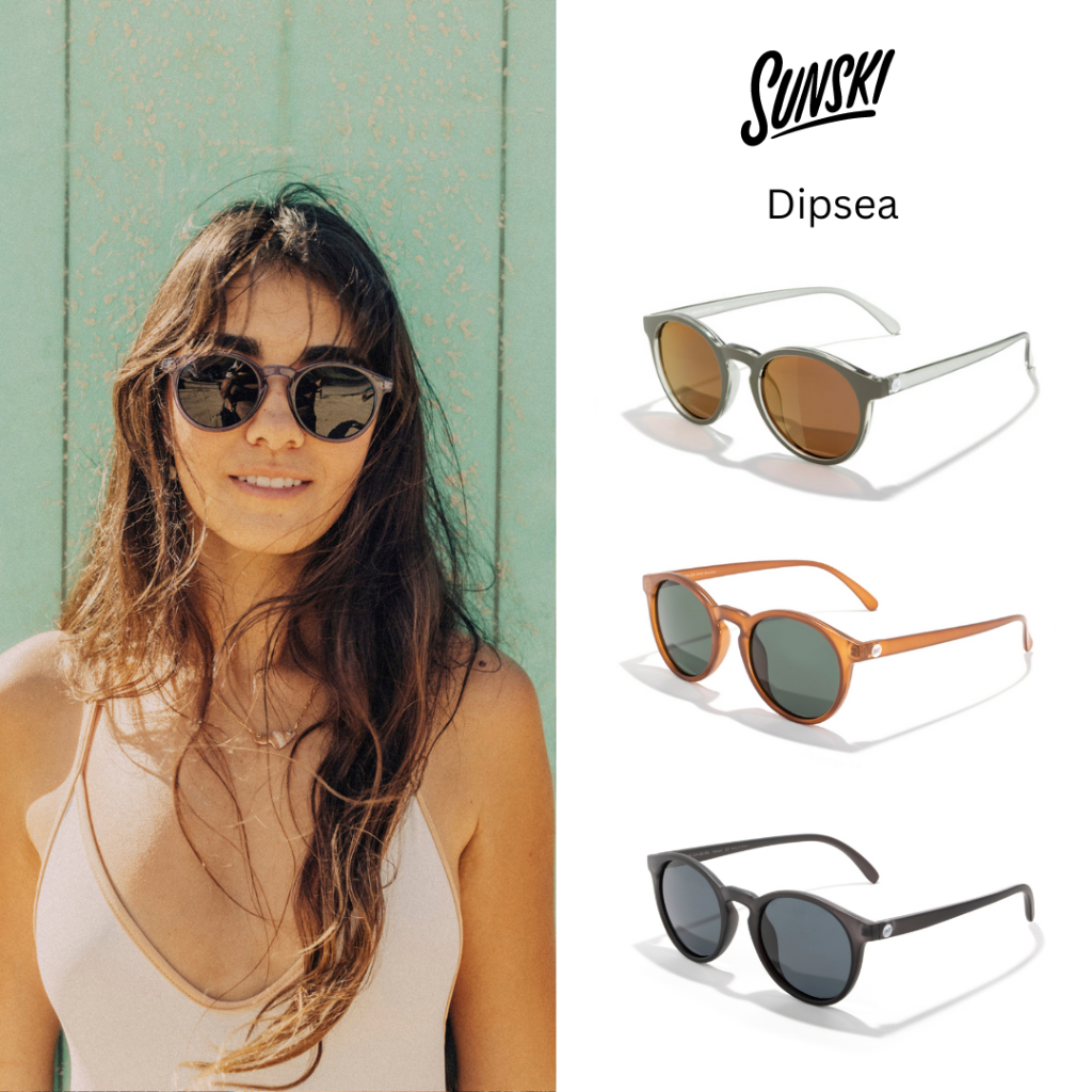 [SUNSKI] แว่นกันแดด polarized รุ่น Dipsea แว่นตากันแดด เลนส์โพลาไรซ์ block 100% UVA/UVB/UV400