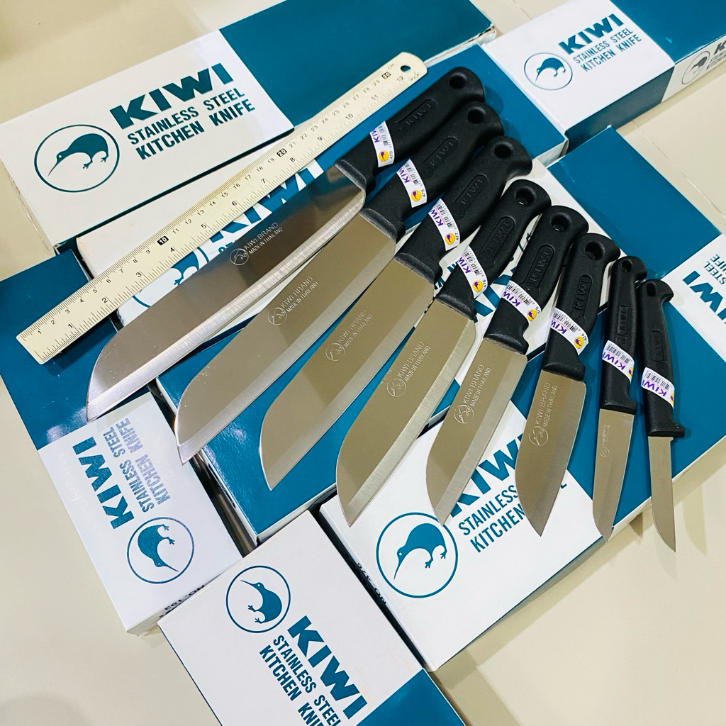 มีด จาว่า KIWI กี่วี ด้ามพลาสติก มีดไทย ทำครัว ทำอาหาร JAVA kiwiของแท้