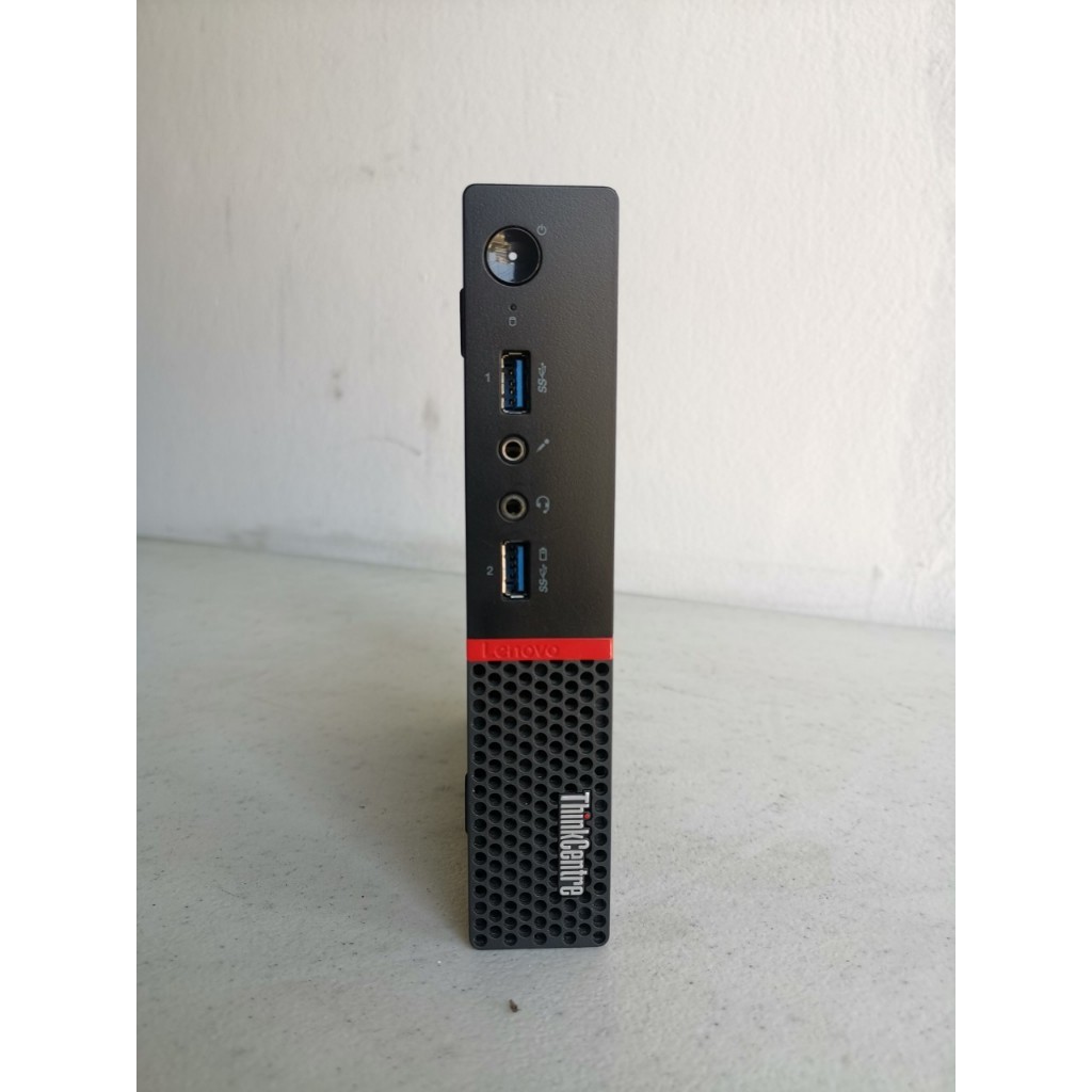 คอมมือสอง Mini PC  Lenovo รุ่น  M710q  CPU  Core i5-7500T ( Gen 7 ) 2.70 GHz Harddisk M.2  ลงโปรแกรม