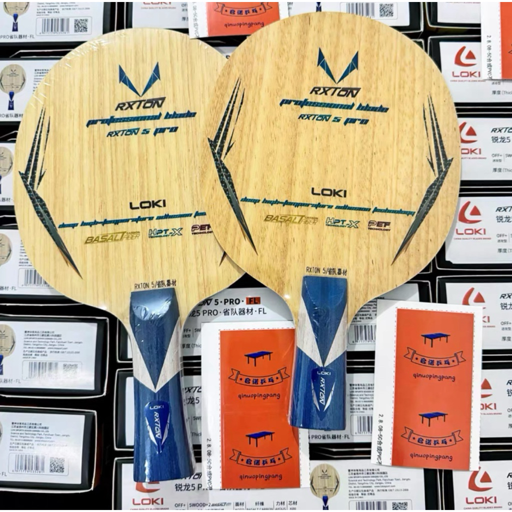 ไม้ปิงปอง Loki rxton 5 pro แท้100%(preorder)