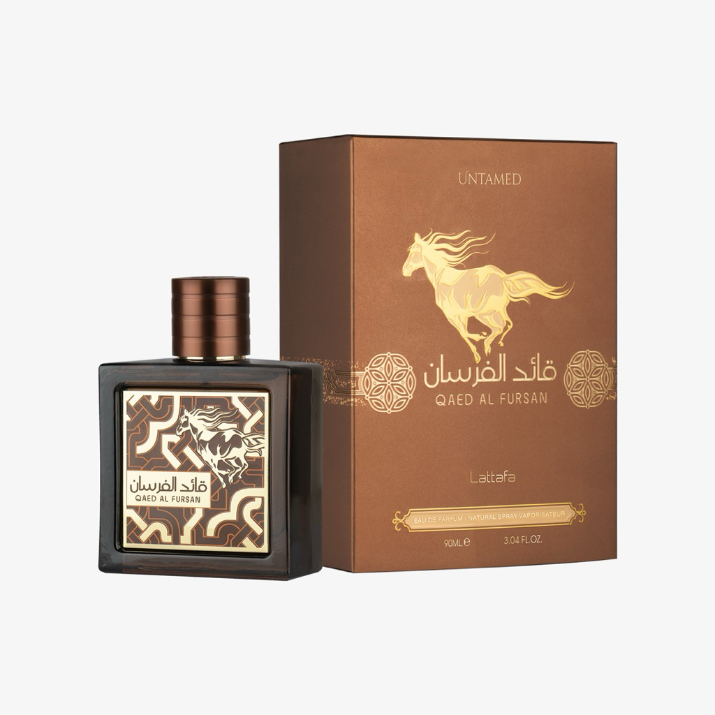 Lattafa Qaed Al Fursan Untamed Eau de Parfum.