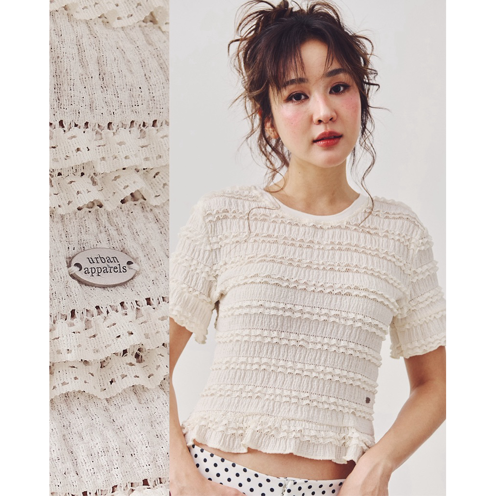 urban apparels | juu layered tee เสื้อเลเยอร์ทรง slim fit