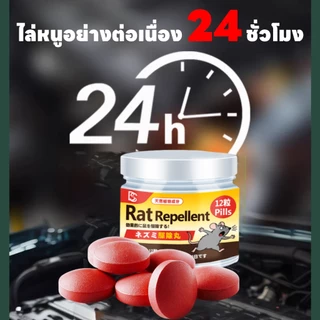 เม็ดเดียวเห็นผล หนูหายเกลี้ยง! ยาไล่หนู ลูกเหม็นไล่หนู เจลไล่หนู ไล่หนูอย่างปลอดภัย ใช้ได้ทุกที่ ทั้งในบ้าน รถยนต์ และจุ