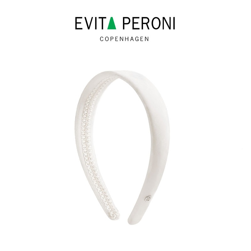 EVITA PERONI | Classic Velvet Wide Headband | กรงเล็บผมสไตล์พรีเมี่ยม | เครื่องประดับผมหรูหรา