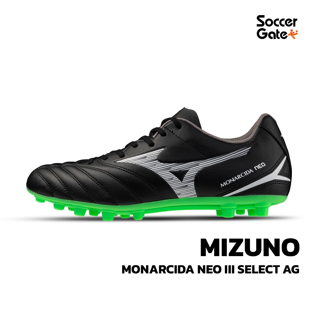 MIZUNO MONARCIDA NEO III SELECT AG รองเท้าสตั๊ดฟุตบอลของแท้ [โค้ด SOCC09SEP ลดสูงสุด 500 เมื่อซื้อคร