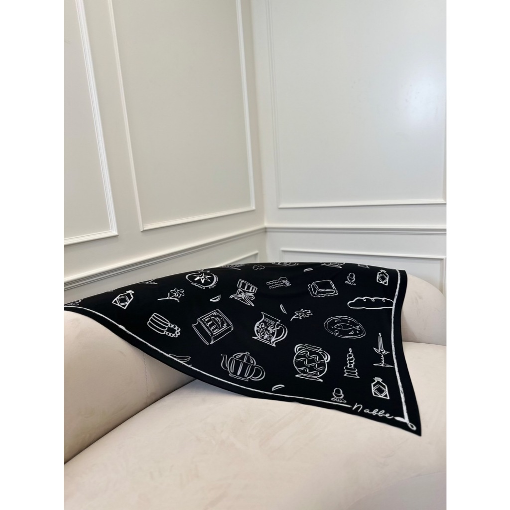 ผ้าคลุม New collection my home by N Able hijab Size115x115cm(Premium matte silk nano) [N able style] ราคา ถูกที่สุด ดีลบีเคเค แกลเลอรีภาพที่ 5