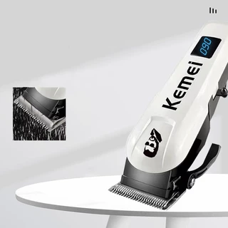 KM-232 เครื่องโกนหนวดไฟฟ้ามืออาชีพ เครื่องตัดผมกำลังสูง เครื่องตัดผมสำหรับช่างตัดผม