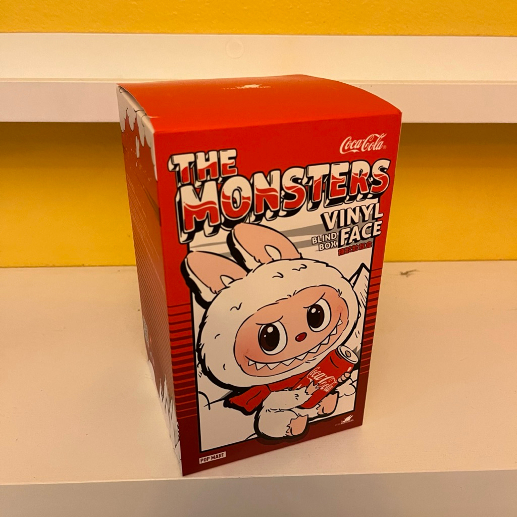 Labubu x Cocacola - ยังไม่แกะกล่อง จากpopmart ของแท้100%