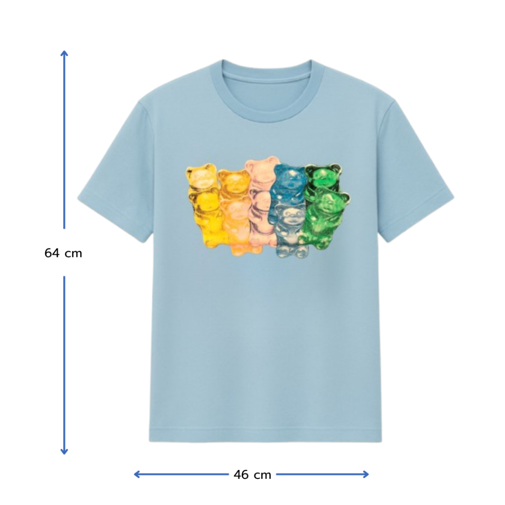 พร้อมส่ง เสื้อยืด GUMMY BEAR
