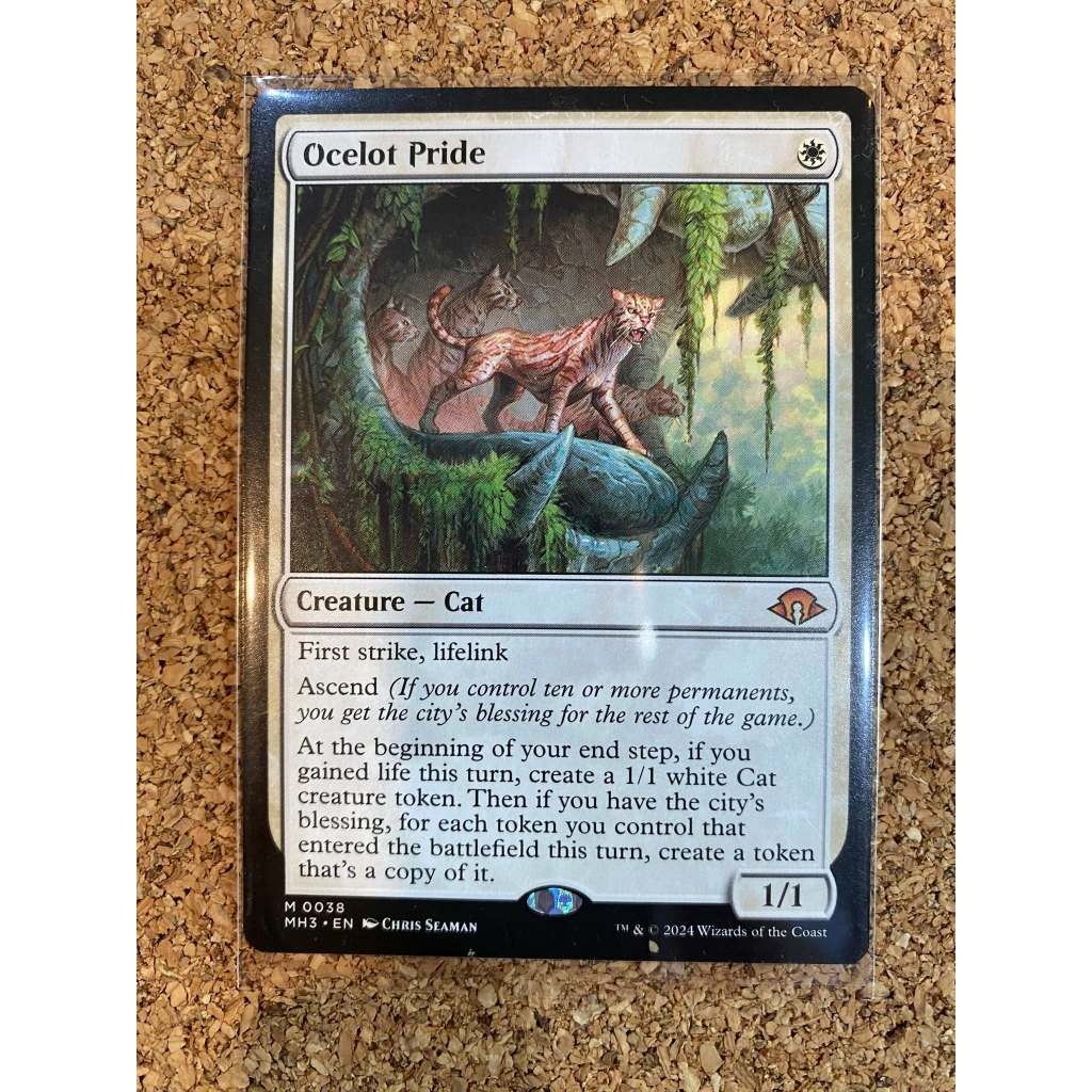 MtG Single Card: Ocelot Pride