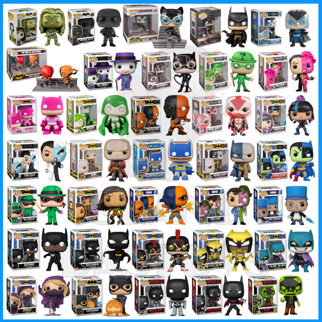 {PRE-ORDER} Funko Pop! DC HEROES : Batman 1989, 1997, Batman Forever, Returns, Catwoman, Joker, Peng