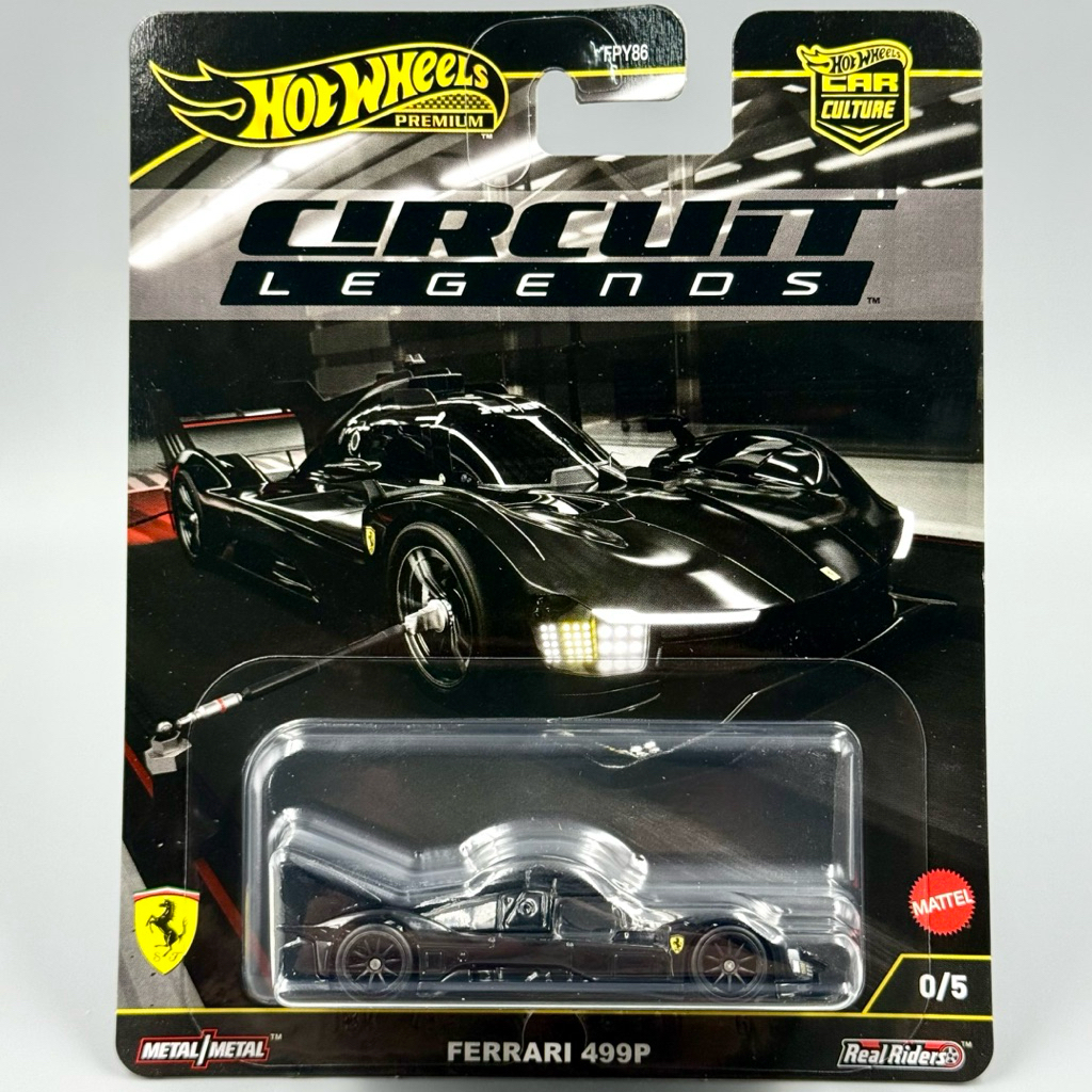 Hotwheels Premium 0/5 | FERRARI 499P (CIRCUIT LEGEND) CHASE CAR สเกล 1:64