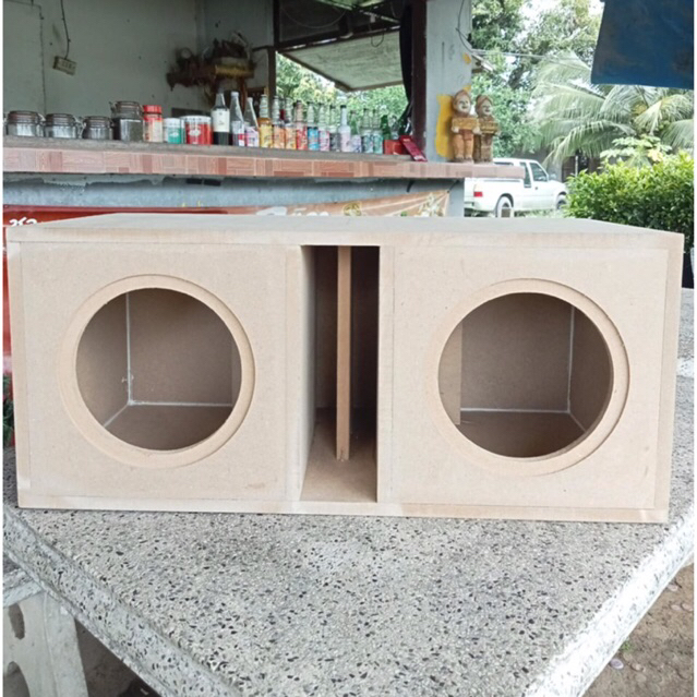 ตู้ซับ หน้าเปิด 8นิ้ว 10นิ้ว 12นิ้ว (ไม้ MDF15mm)
