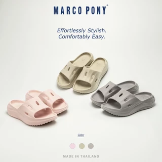 Marco Pony รองเท้าผู้หญิง สลิปเปอร์นุ่มๆ วัสดุ EVA ทนต่อการสึกหรอ พื้นหนาพื้นนุ่มมาก เบาสบาย MH9030