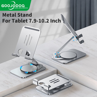 GOOJODOQ ขาตั้งไอแพด ขาตั้งแท็บเล็ต โลหะ บางพิเศษ อุปกรณ์เสริม สําหรับ Phone Holder ที่วางโทรศัพท์