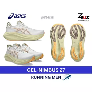 ASICS GEL- NIMBUS 27 รองเท้าวิ่งผู้ชาย พื้นนุ่ม โครงสร้างมั่นคงช่วยลดแรงกระแทกไปที่ข้อและกล้ามเนื้อ Maximum Cushioning