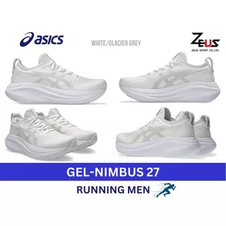 ASICS GEL- NIMBUS 27 รองเท้าวิ่งผู้ชาย พื้นนุ่ม โครงสร้างมั่นคงช่วยลดแรงกระแทกไปที่ข้อและกล้ามเนื้อ Maximum Cushioning