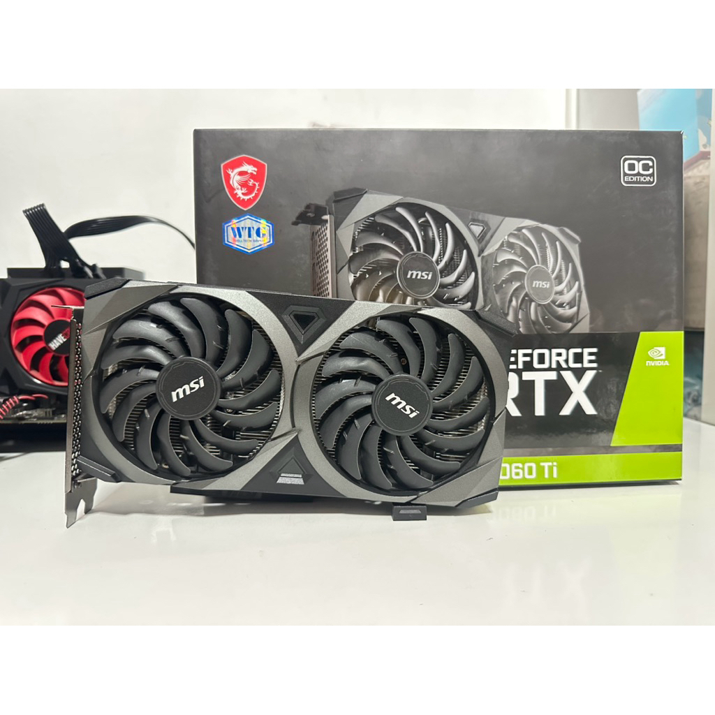 VGA MSI RTX3060Ti VENTUS 2X OC 8GB (การ์ดจอมือสอง)