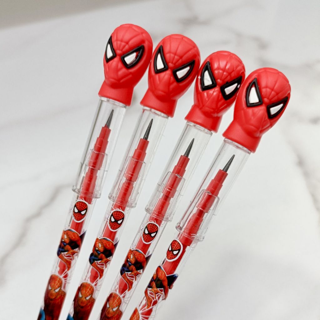 ดินสอเปลี่ยนไส้ลายการ์ตูนซาริโอ้ สติส ฮีโร่ พร้อมส่งในไทย - รูปที่ 5