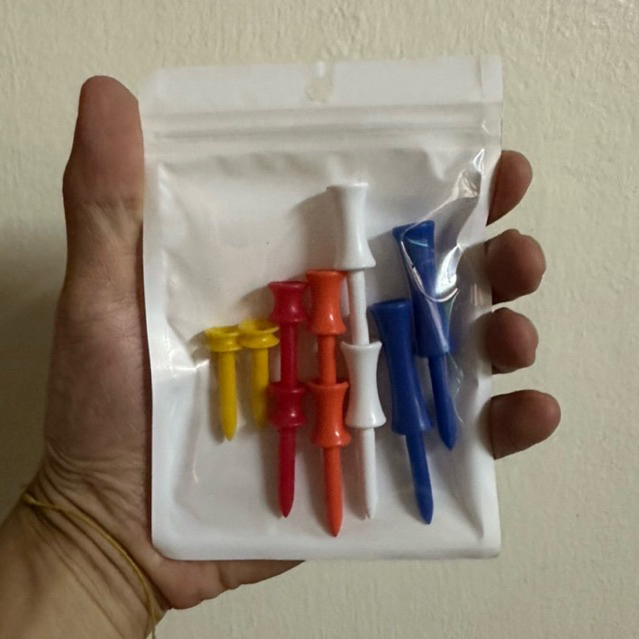Golf Tee Mix Size – ทีวางลูกกอล์ฟ 5 ขนาดใน 1 เซ็ต [10 ชิ้น]