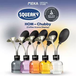 Squeaky HOM Flower Design Coffee Aroma Display SampleScentSmelling Tools"หอม"อุปกรณ์ดมกลิ่นกาแฟและชา