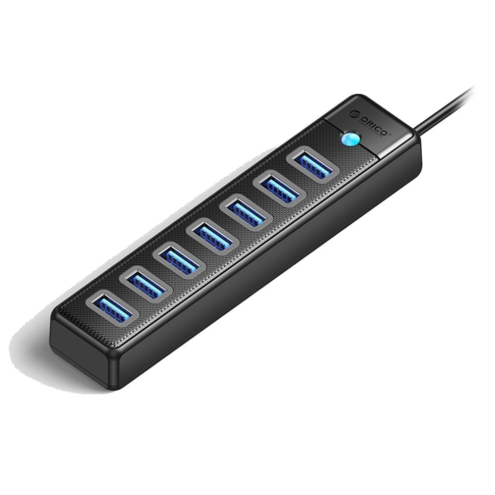 (พร้อมส่ง) ORICO USB Hub 7 Port (PW7U-U3-015-BK-EP) Black