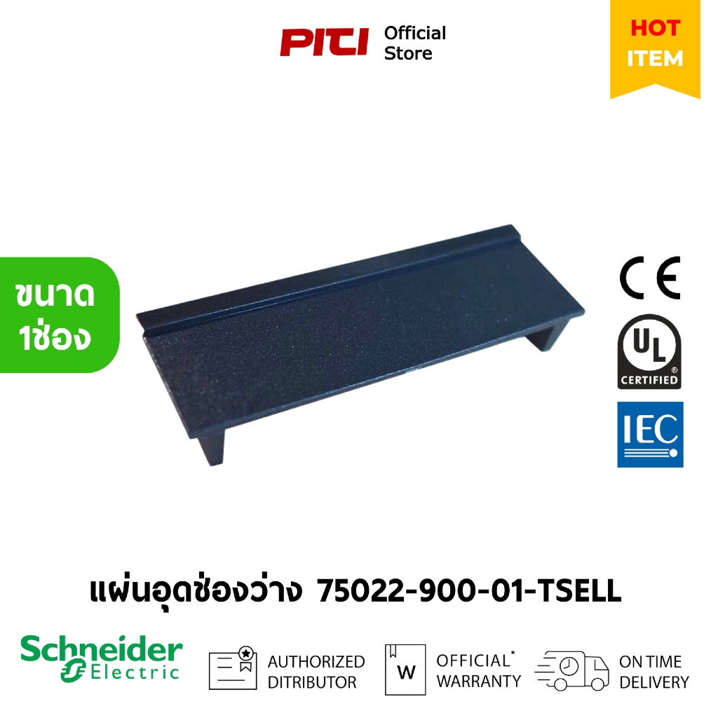 Schneider ฝาอุดช่องว่าง 75022-900-01-TSELL Filler Plate