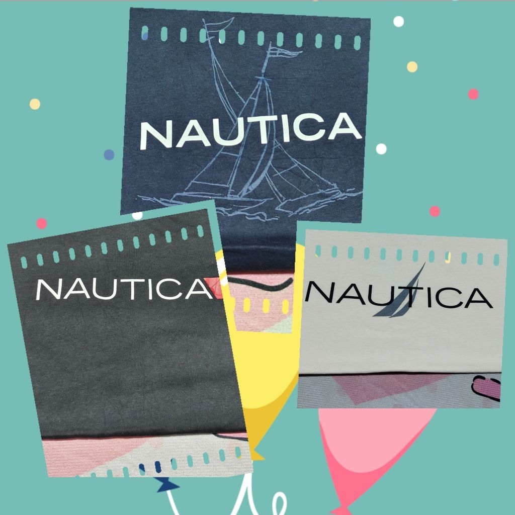♥️D51♥️Nautica 🆗/เสื้อยืดมือ2 แบรนด์ สภาพดี ราคาถูก